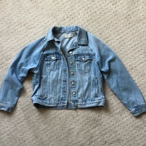 Madewell jean jacket